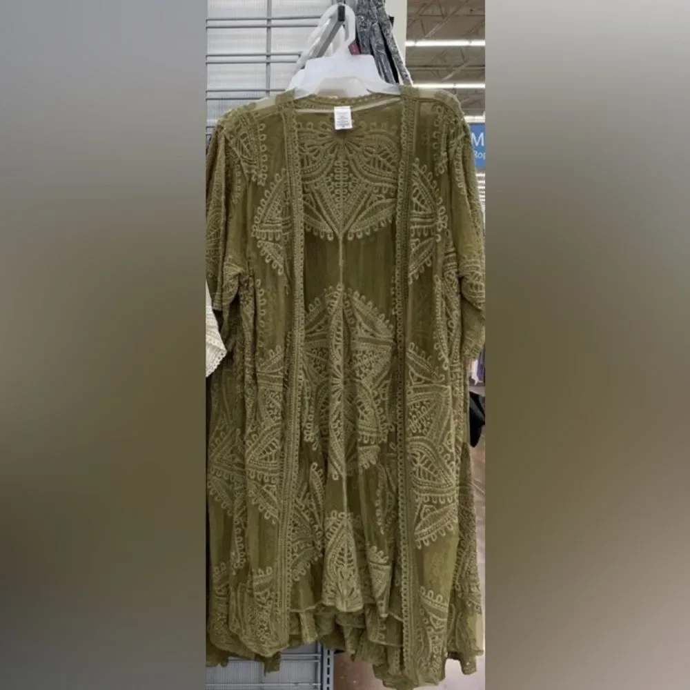 New Time And Tru lace kimono